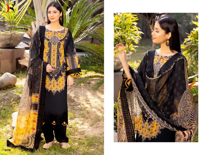 Charizma By Deepsy Embroidered Cotton Pakistani Suits Catalog